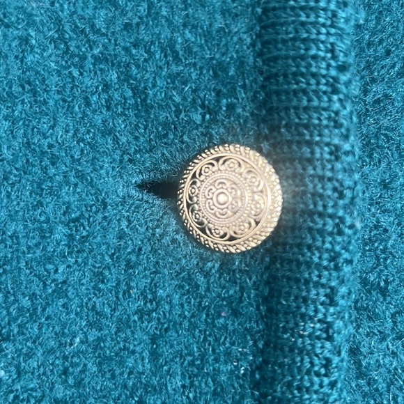 Vintage Pendelton Women's Green 100% Virgin Wool Embroidered Jacket Classic Sz S - Picture 6 of 10